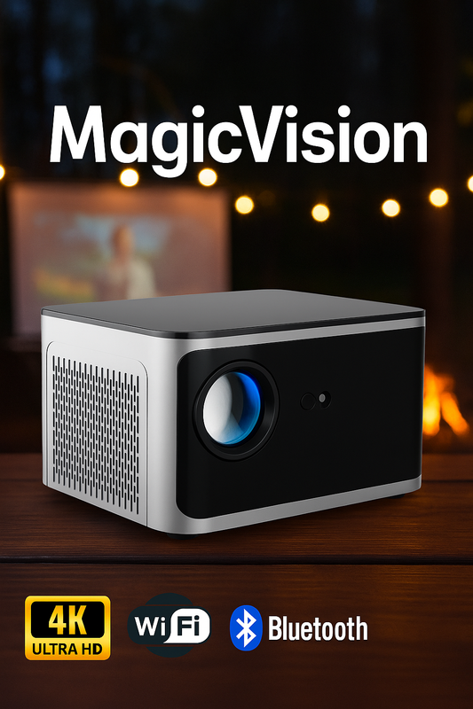 MagicVision - Kraftig projektor med 580 ANSI lumen & ægte biograffølelse