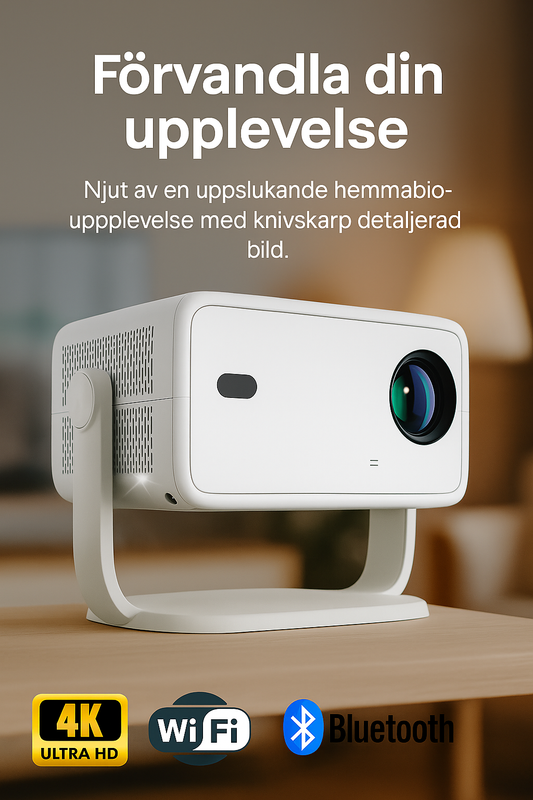 <tc>PixelVision - 4K projektor, der forvandler enhver væg til en bio</tc>